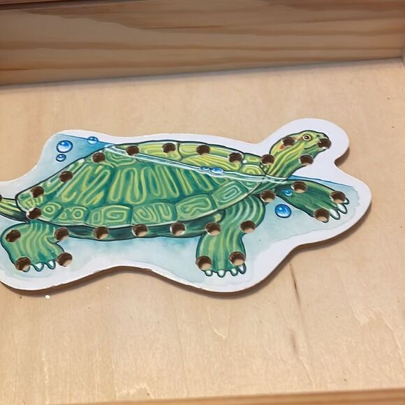 Melissa and Doug Pet Lace Trace Set 7 Wooden Boards - Picture 10 of 15